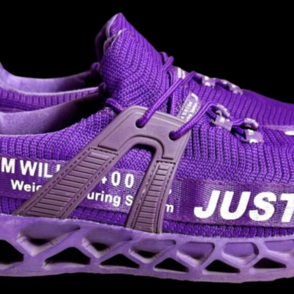 Womens SZ 11 Just So JointlyCreating Purple Running Shoes Sneakers - Picture 5 of 7